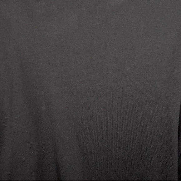 XL VINTAGE TSR MENS BLACK SWEATER LONG SLEEVE HIGH NECK KNIT ACADEMIA STRETCH - Picture 9 of 13